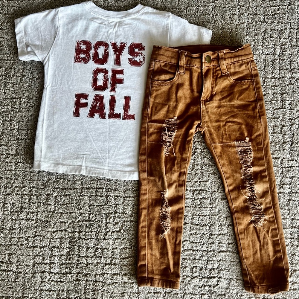2T boys of fall outfit